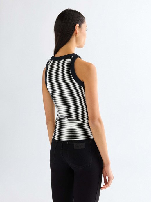 Damen Top - Ringer Tank