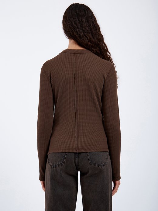 Damen Top – Stella Waffle Top