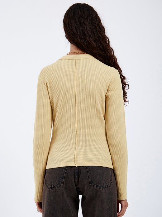 Damen Top – Stella Waffle Top