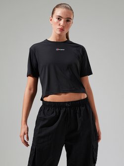 Artikelbild Damen Top - Wayside von Berghaus in schwarz uni