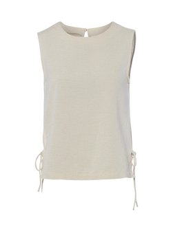 Damen Top mit Leinen-Anteil - VIPrisilla