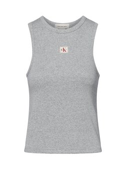 Artikelbild Damen Top von Calvin Klein Jeans in hellgrau meliert