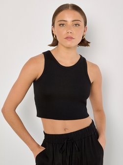 Artikelbild Damen Top von Apricot in schwarz uni