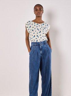 Artikelbild Damen Top von Apricot in beige bedruckt
