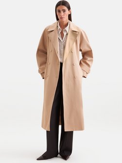 Damen Trench Coat - Regular Fit