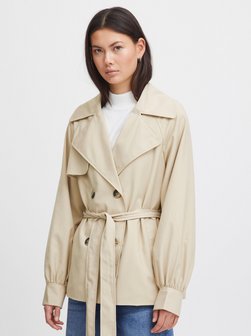 Artikelbild Damen Trenchcoat - IHFUNOLA JA von Ichi in beige uni