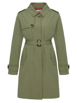 Artikelbild Damen Trenchcoat von MANISA Fashion in grün uni