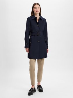 Artikelbild Damen Trenchcoat von s.Oliver BLACK LABEL in marine uni