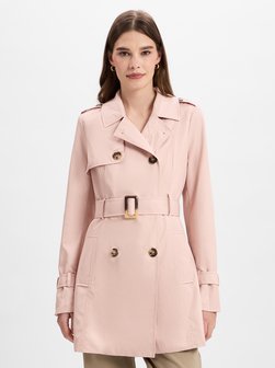 Artikelbild Damen Trenchcoat von zero in rosa uni