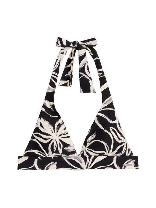 Damen Triangel-Bikini-Top  -  Abstract Floral