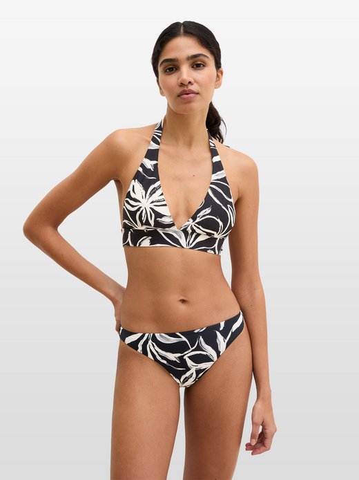 Damen Triangel-Bikini-Top  -  Abstract Floral