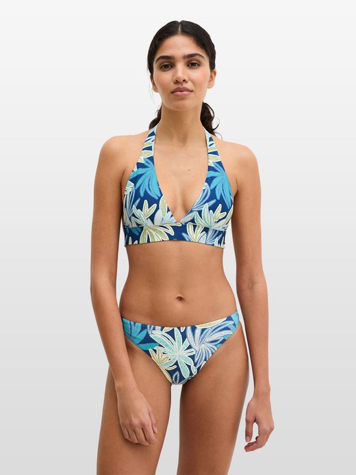 Damen Triangel-Bikini-Top  -  Bohemian Leaf