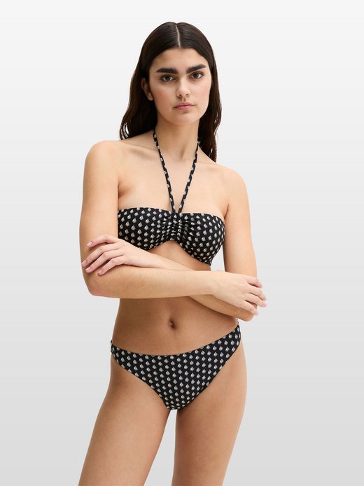 Damen Triangel-Bikini-Top  -  Palm Border Geo