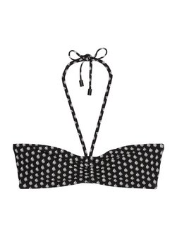 Damen Triangel-Bikini-Top  -  Palm Border Geo