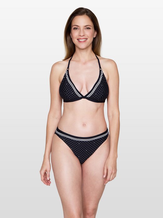 Damen Triangel-Bikini-Top  -  Polka Dots
