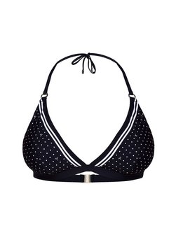 Damen Triangel-Bikini-Top  -  Polka Dots