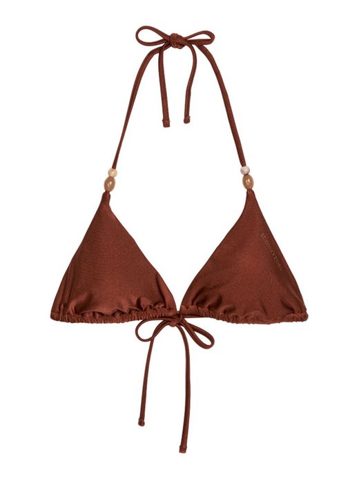 Damen Triangel-Bikini-Top  -  Shiny
