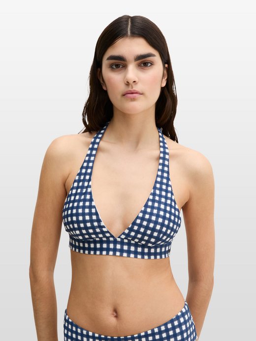 Damen Triangel-Bikini-Top  -  Shiny