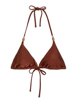 Damen Triangel-Bikini-Top  -  Shiny