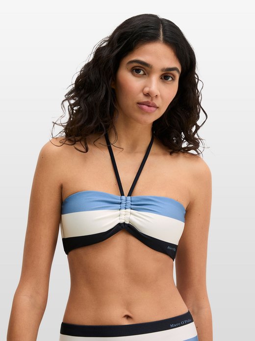 Damen Triangel-Bikini-Top  -  Summer Stripes