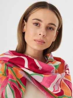 Artikelbild Damen Tuch von Codello in pink bedruckt