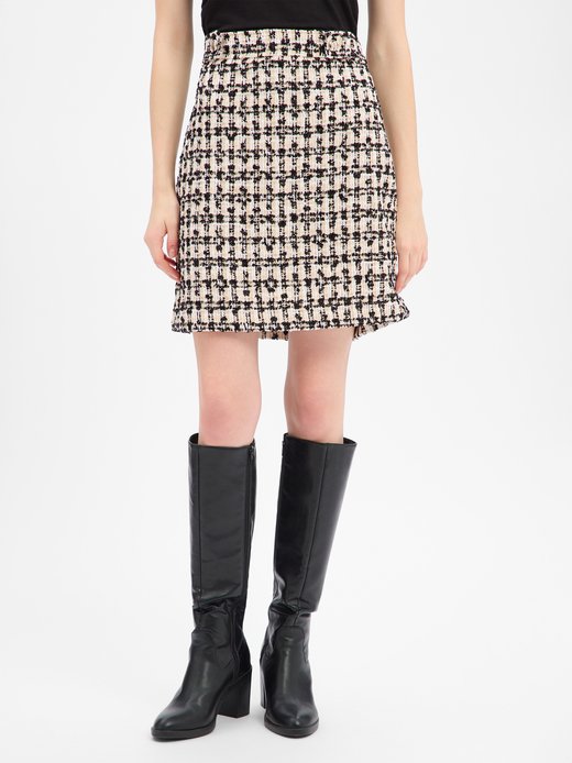 Damen Tweed-Rock - Scara