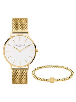 Damen Uhr & Armband  -  Minimalistic Beads