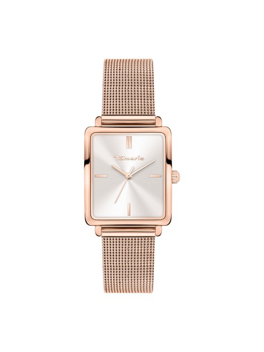 Damen Uhr  -  Square Meets Mesh