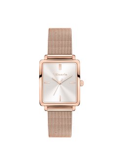 Damen Uhr  -  Square Meets Mesh
