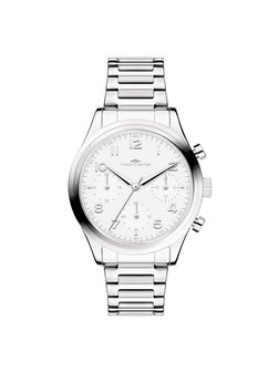 Damen Uhr  -  The Silver Chrono