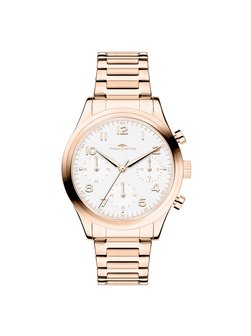 Damen Uhr  -  The Silver Chrono