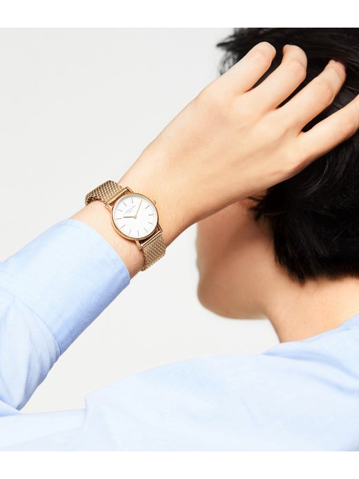 Damen Uhr  -  The Slim Minimalist