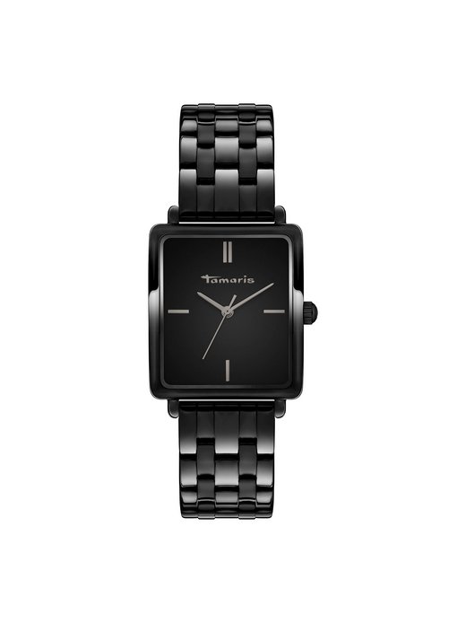 Damen Uhr  -  The Square Black