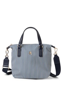 Artikelbild Damen Umhängetasche - Poppy Summer Small Tote von Tommy Hilfiger in marine weiß gestreift