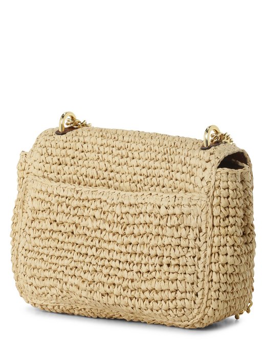 Damen Umhängetasche mit Leder-Anteil