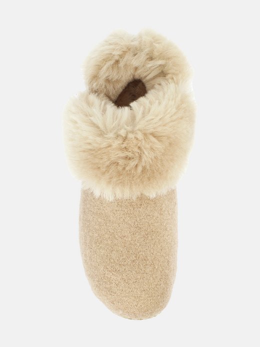 Damen Und Herren Hausschuh - Schurwolle