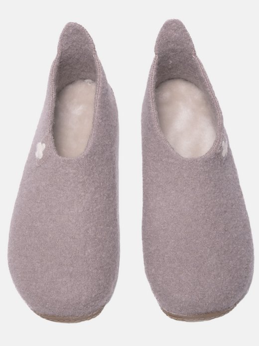 Damen Und Herren Hausschuh - Schurwolle