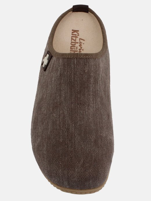 Damen Und Herren Pantoffeln - Jute Cotton Gipfelkreuz