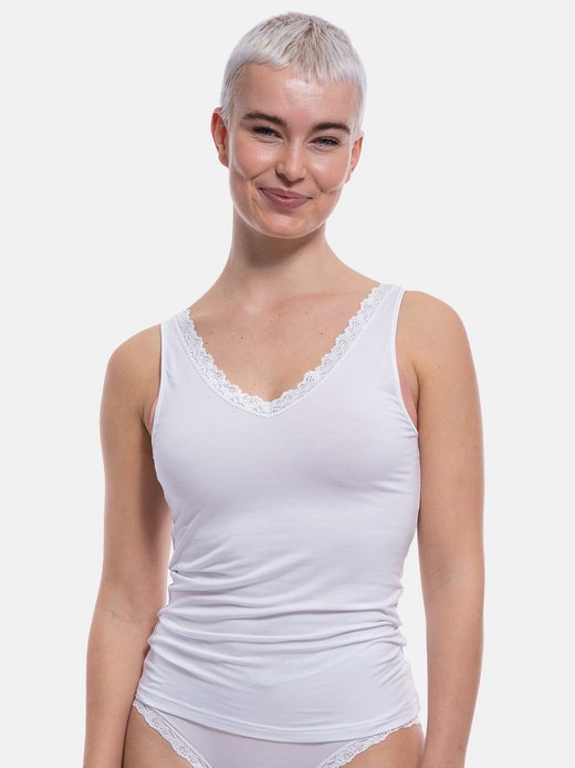 Damen Unterhemd - 2er Pack Cosy