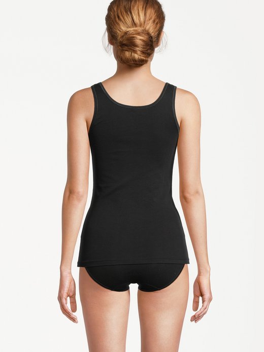 Damen Unterhemd - 3er Pack Feinripp