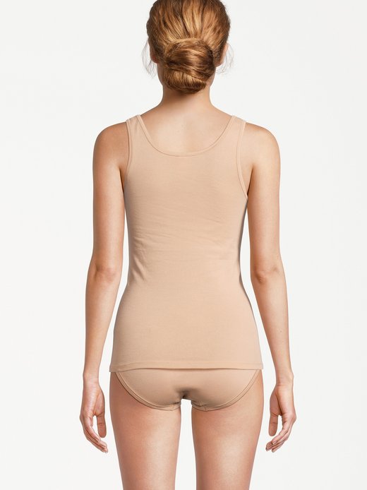 Damen Unterhemd - 3er Pack Feinripp