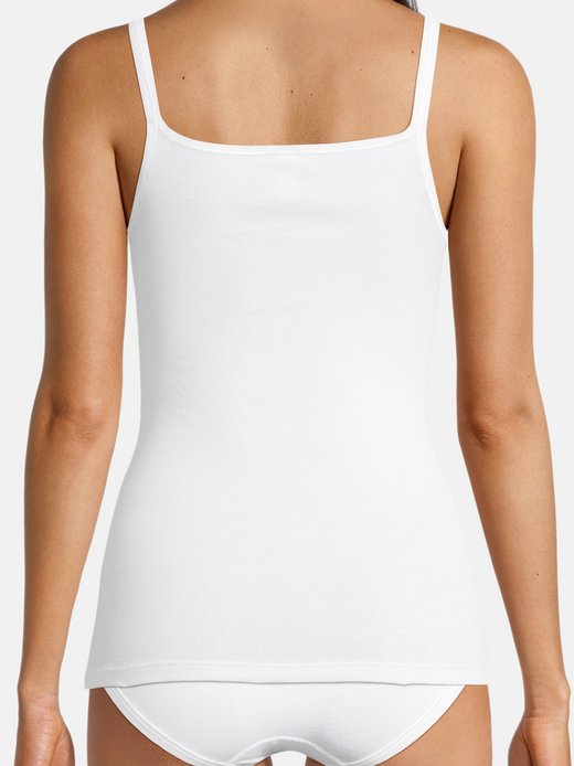 Damen Unterhemd - 3er Pack Feinripp