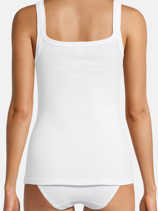 Damen Unterhemd - 3er Pack Feinripp