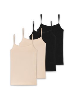 Damen Unterhemd 4er Pack