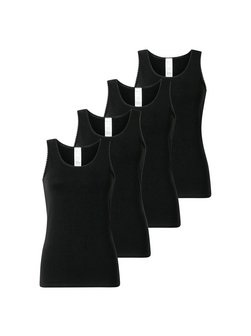 Damen Unterhemd 4er Pack