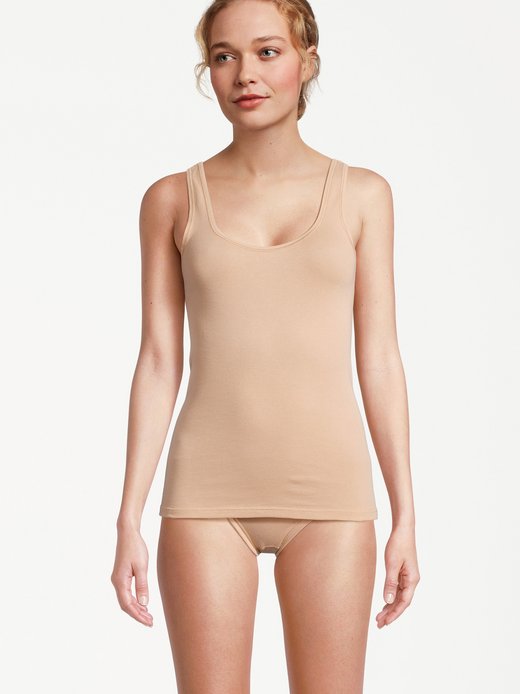 Damen Unterhemd - 6er Pack Feinripp