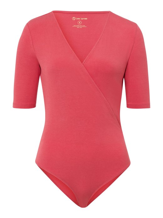 Damen V-Ausschnitt Body Halbarm