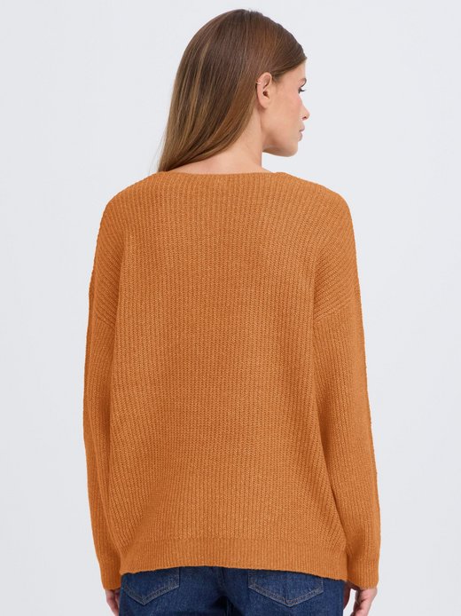 Damen V-Ausschnitt-Pullover - OXCallie