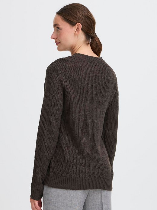 Damen V-Ausschnitt-Pullover - OXFSinvi