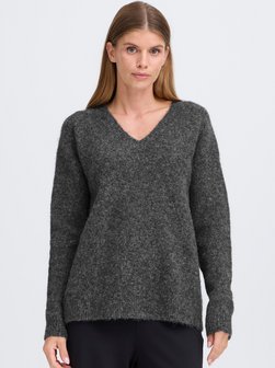 Damen V-Ausschnitt-Pullover - OXISelma